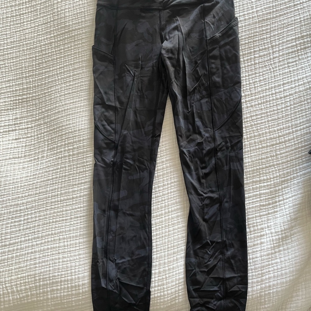 Black Camouflage Leggings
